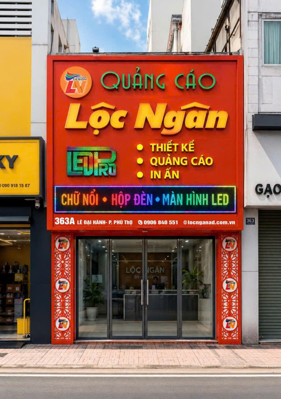 CÔNG TY TNHH THƯƠNG MẠI QUẢNG CÁO LỘC NGÂN