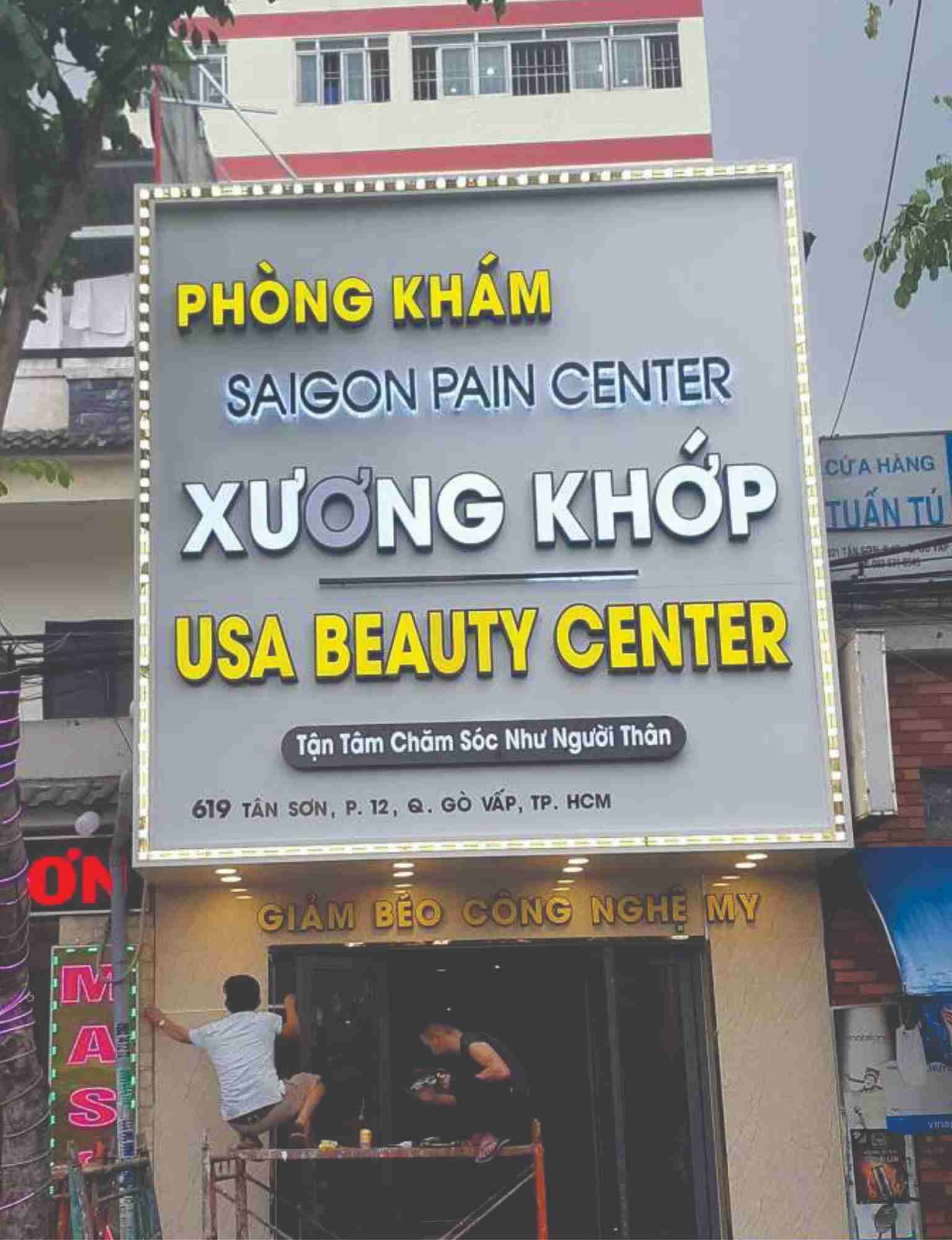 Thi công bảng hiệu công ty